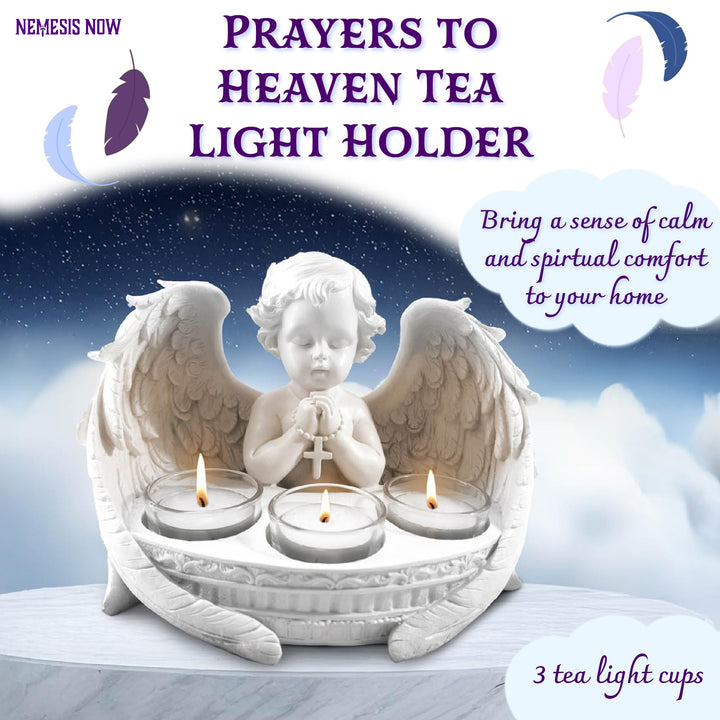 Prayers to Heaven Tea Light Holder 21cm