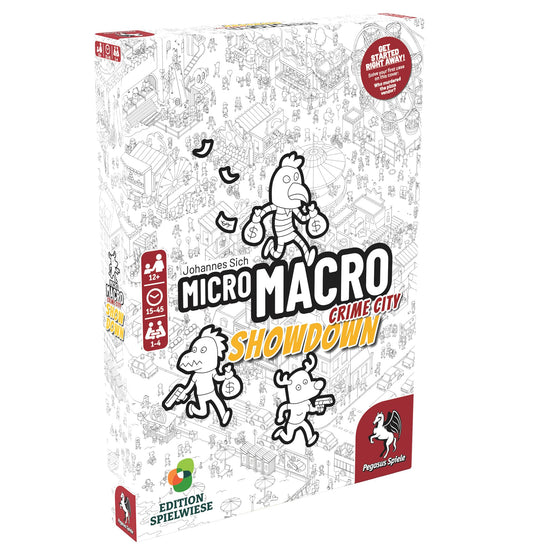Pegasus Spiele Micro Macro Crime City: Showdown Board Game 2