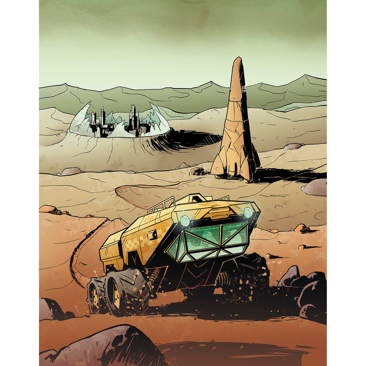 Mutant Year Zero Ad Astra Hardback RPG Book 5