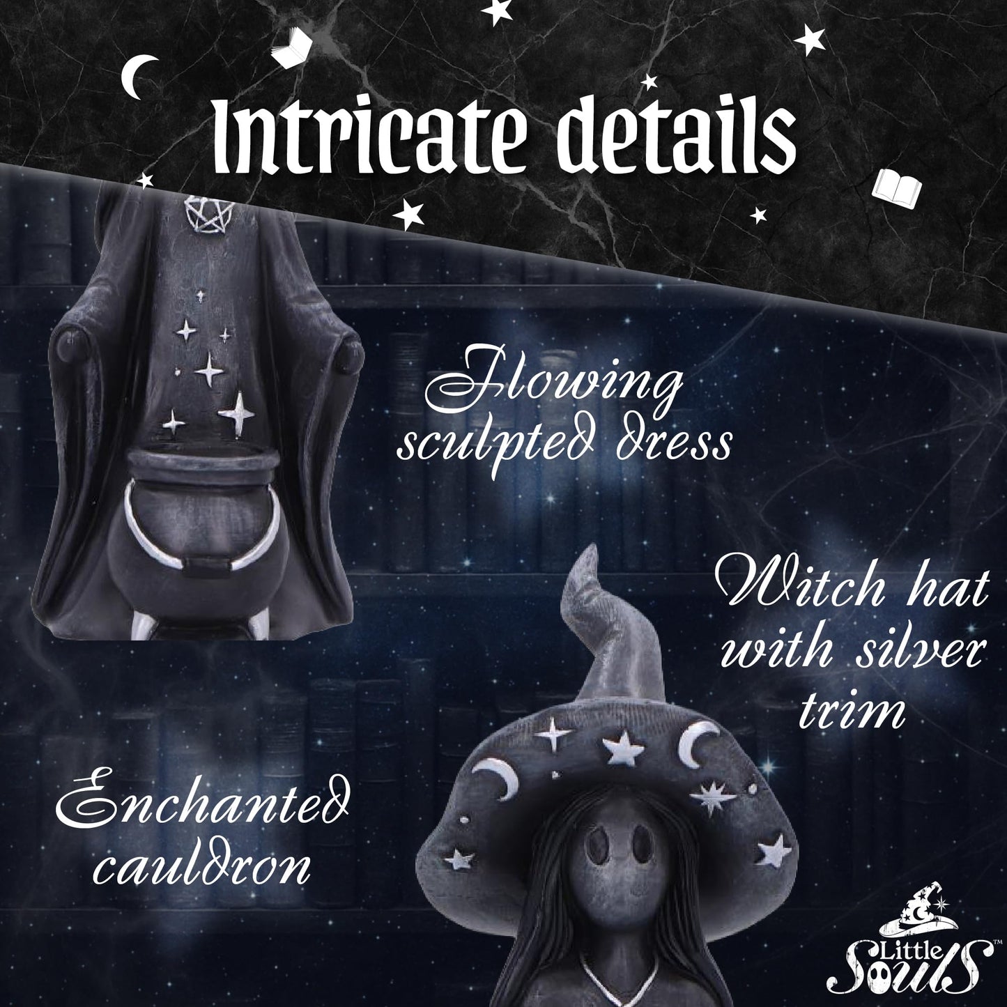 Little Souls Dazzle Witch 12.5cm Resin Statue 10