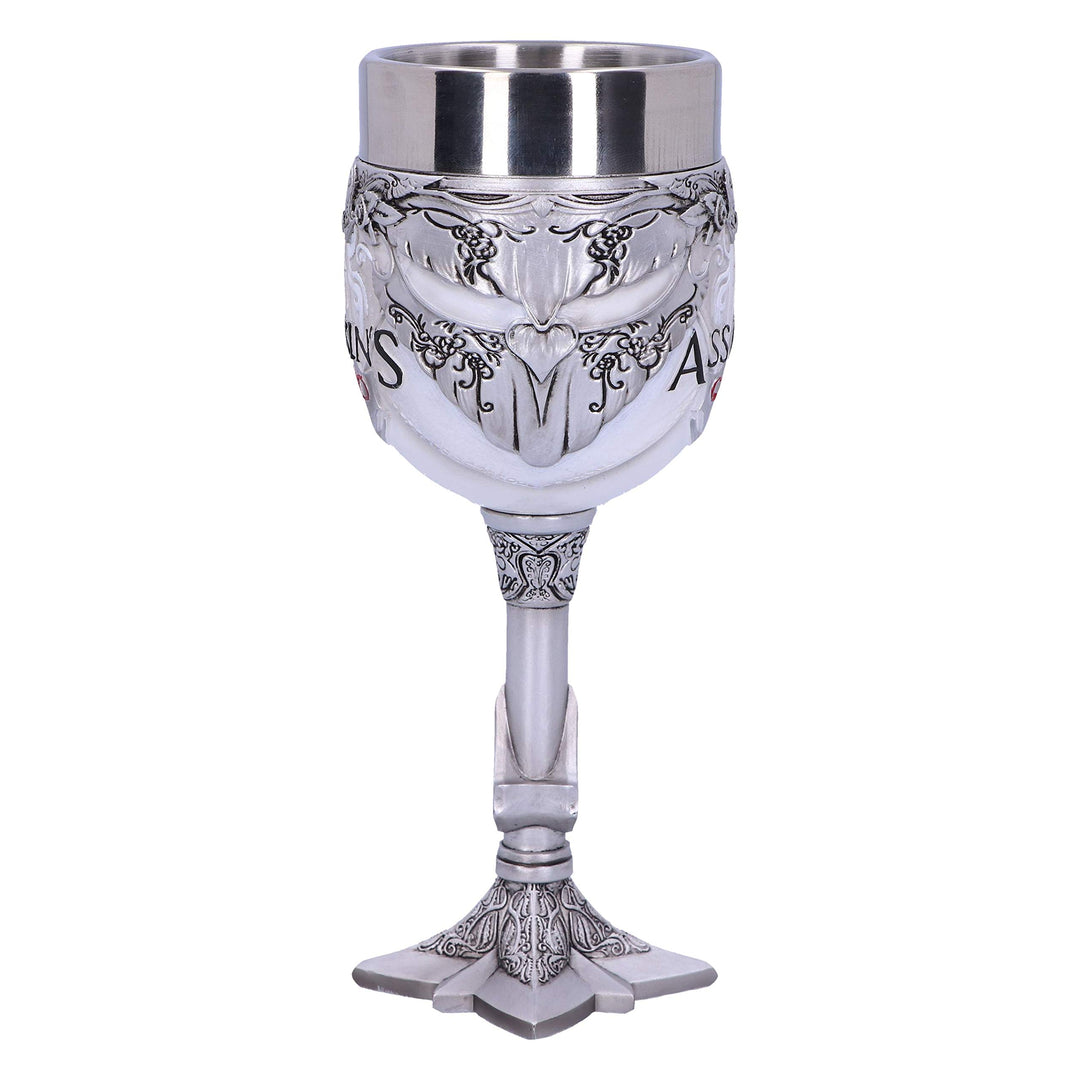 Assassins Creed White Game Goblet 20.5cm Officially Licensed