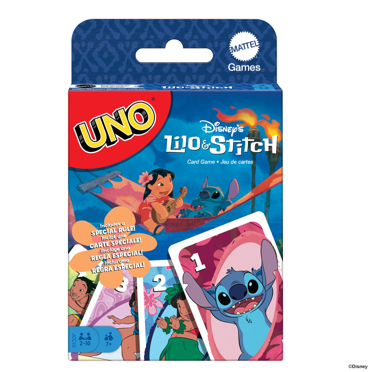 UNO Stitch Board Game by Mattel 1
