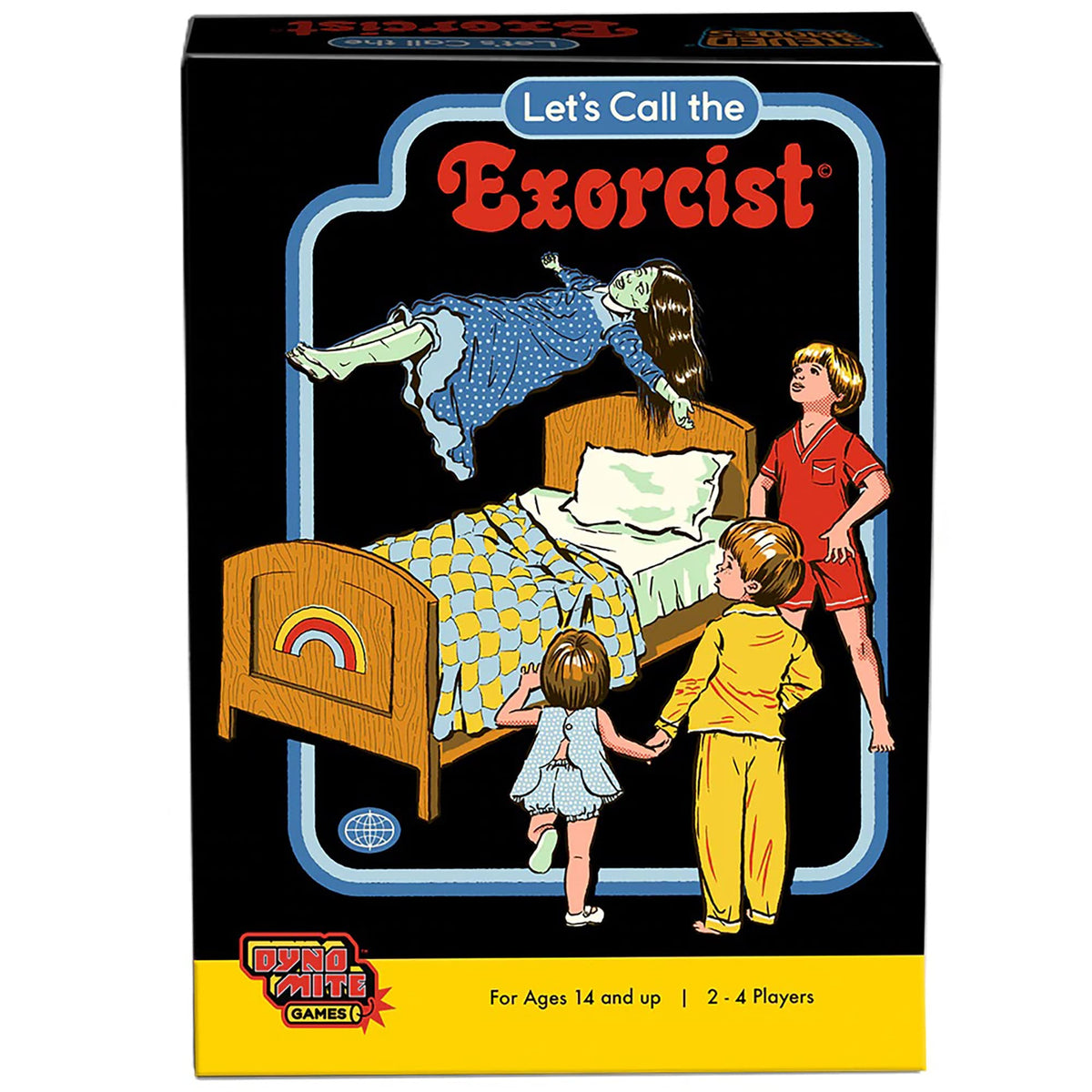 Cryptozoic Entertainment Let's Call The Exorcist: Steven Rhodes Games VOL. 2 - Dark Retro Social Deduction Game, Ages 14+, 4-8 Players, 20-45 Min (CZE29484) 2
