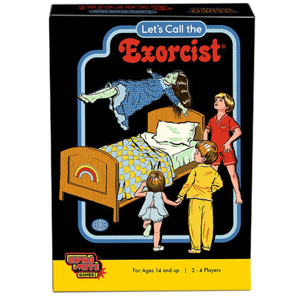 Cryptozoic Entertainment Let's Call The Exorcist: Steven Rhodes Games VOL. 2 - Dark Retro Social Deduction Game, Ages 14+, 4-8 Players, 20-45 Min (CZE29484) 2