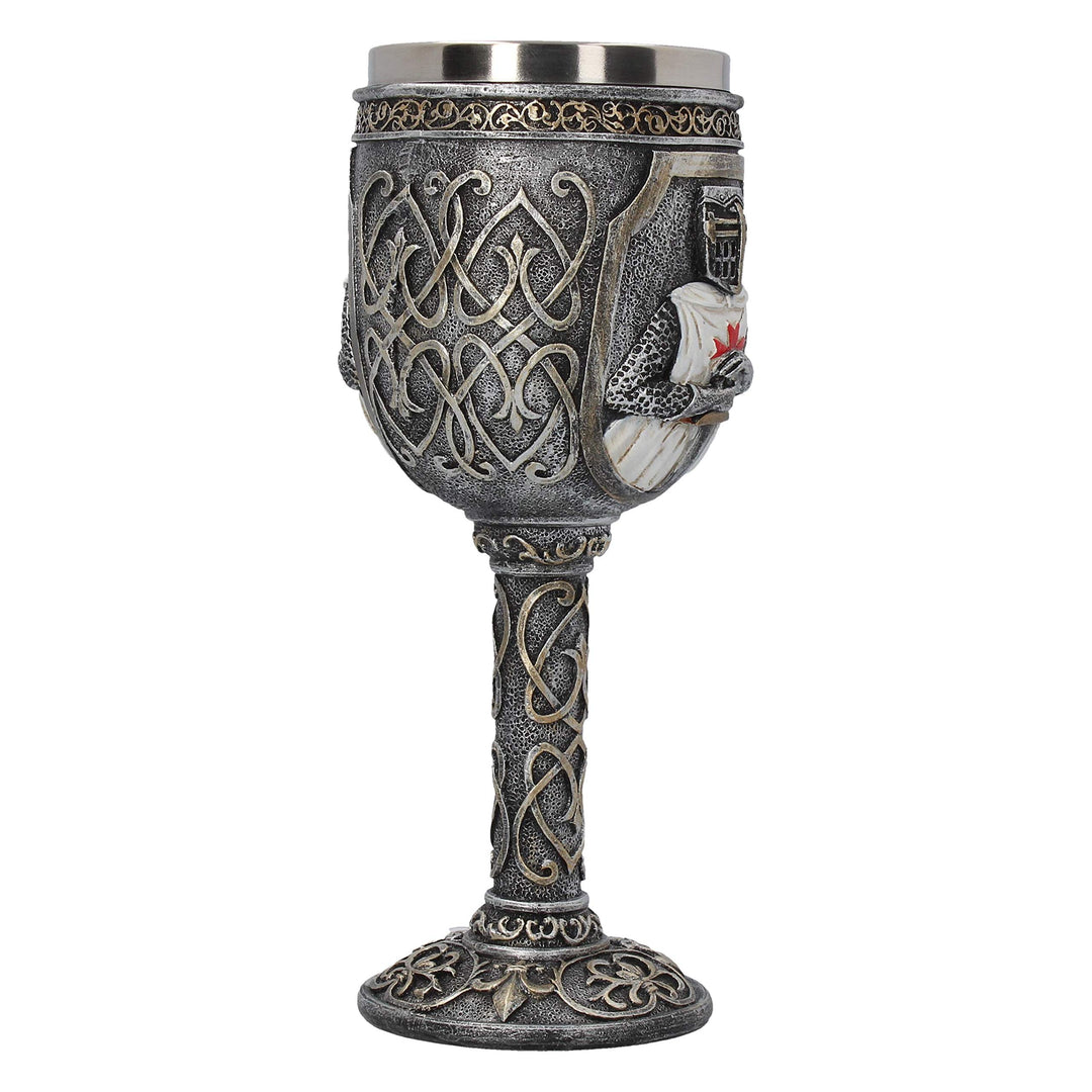 Templars Medieval Knight Goblet 19cm