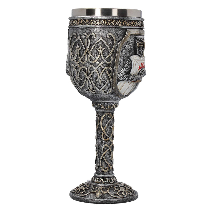 Templars Medieval Knight Goblet 19cm