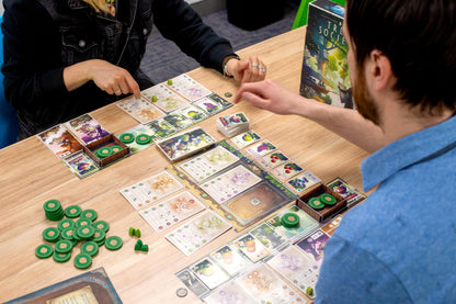 Tree Society Board Game - Collaborative Strategy Game of Building & Expansion in a Lush Forest Community, Fun Family Game for Kids & Adults, Ages 8+, 2-4 Players, 45 Min Playtime, Made by Plan B Games 5