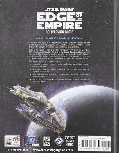 Star Wars Edge of the Empire RPG Enter the Unknown Roleplaying Game by Edge Entertainment Studio 2