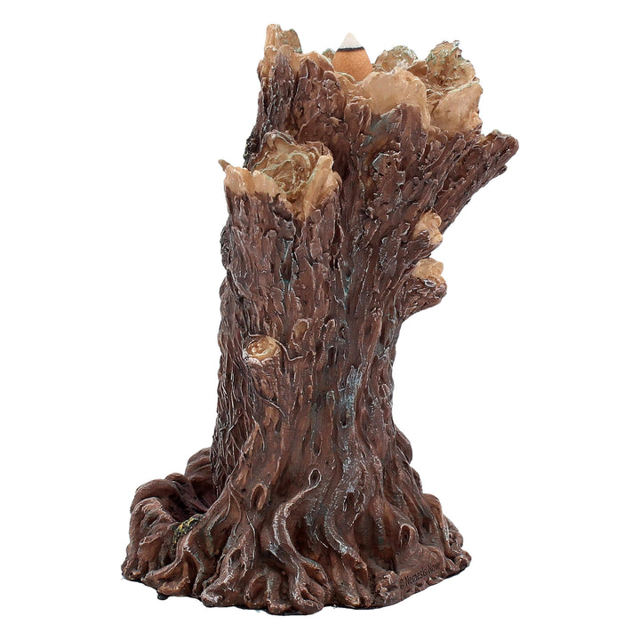 Tree Spirit Green Man Backflow Incense BurnerTower 19cm Tower