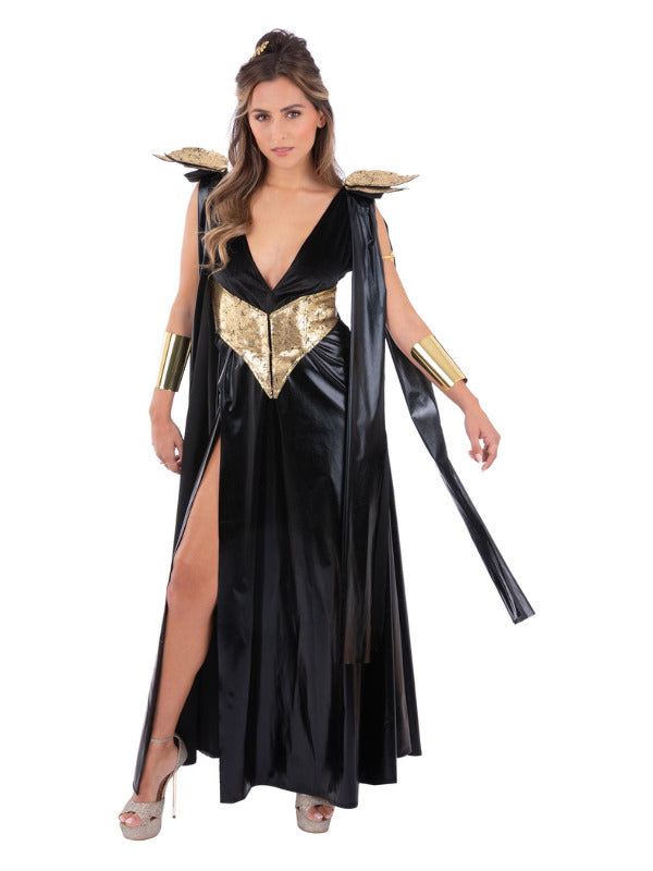 Fever Evil Queen Costume Dress and Headpiece 1