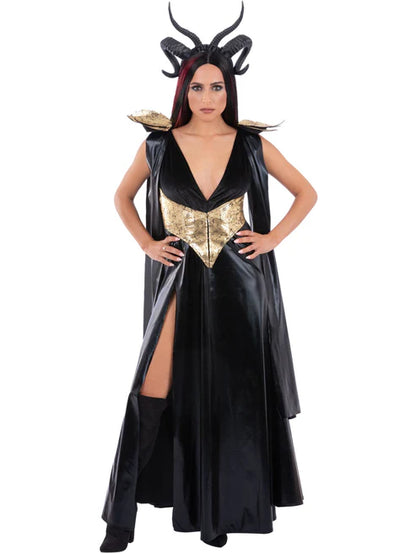 Fever Evil Queen Costume Dress and Headpiece 4