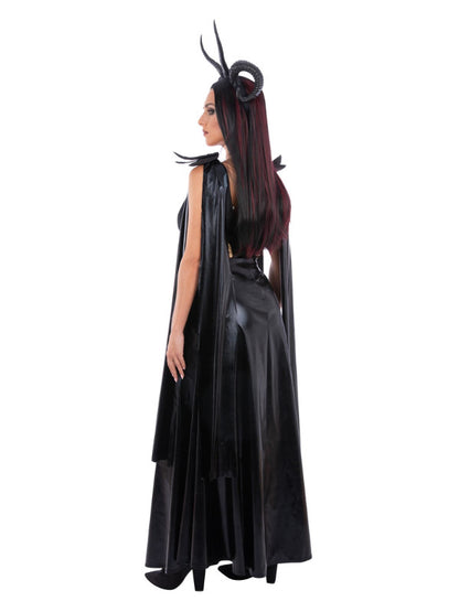 Fever Evil Queen Costume Dress and Headpiece 3