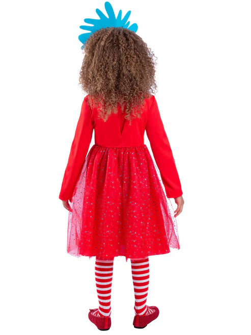 Dr Seuss Cat in the Hat Thing 1 & 2 Costume Dress 3