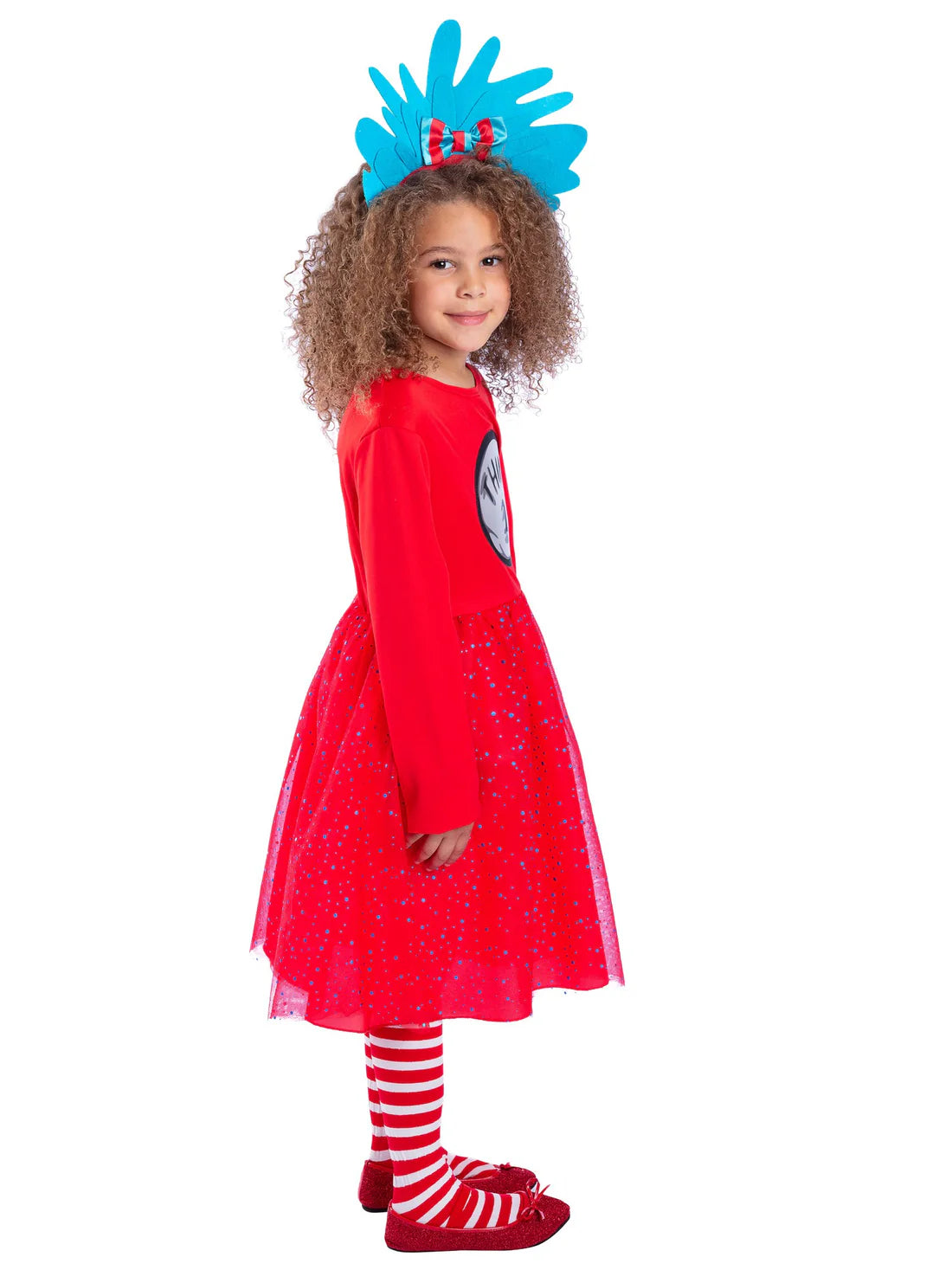 Dr Seuss Cat in the Hat Thing 1 & 2 Costume Dress 2