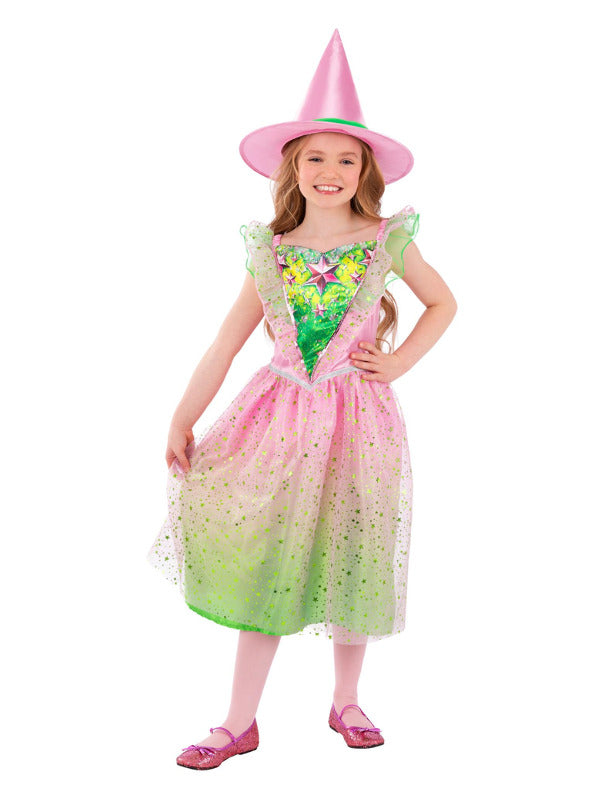 Good Witch Costume Girls Glinda Dress and Hat 1