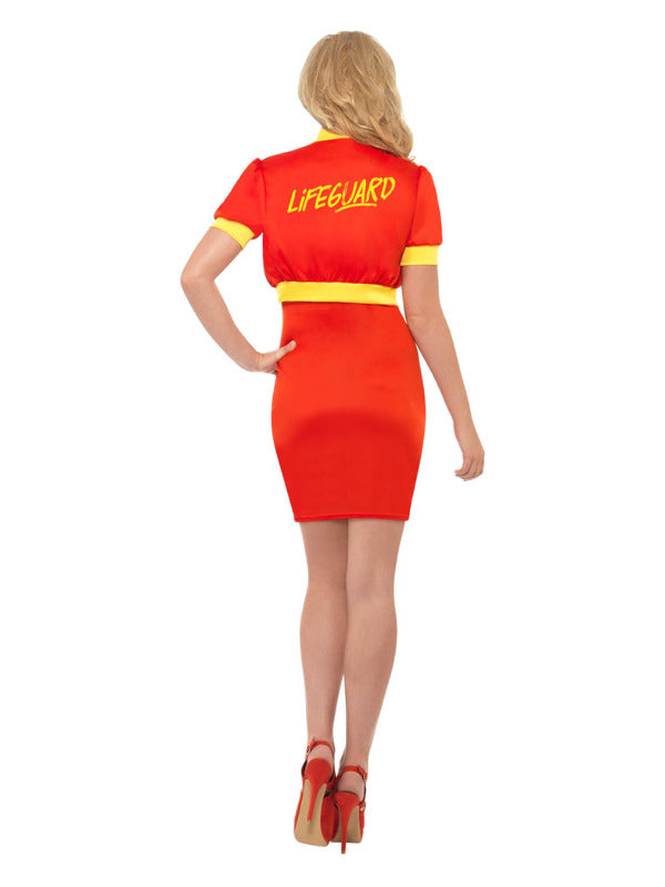 Lifeguard Costume Ladies Dress and Short Jacket Baywatch Style 3