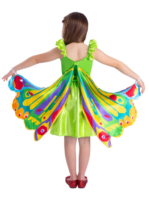 The Very Hungry Caterpillar Butterfly Costume Dress and Wings for Girls
