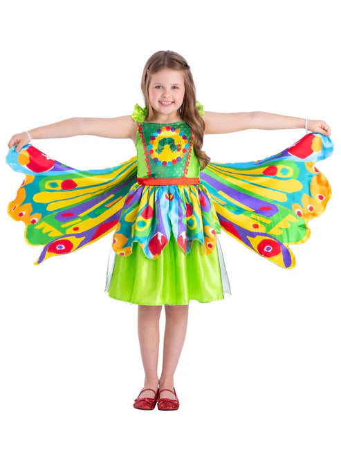 The Very Hungry Caterpillar Butterfly Costume Dress and Wings for Girls 1
