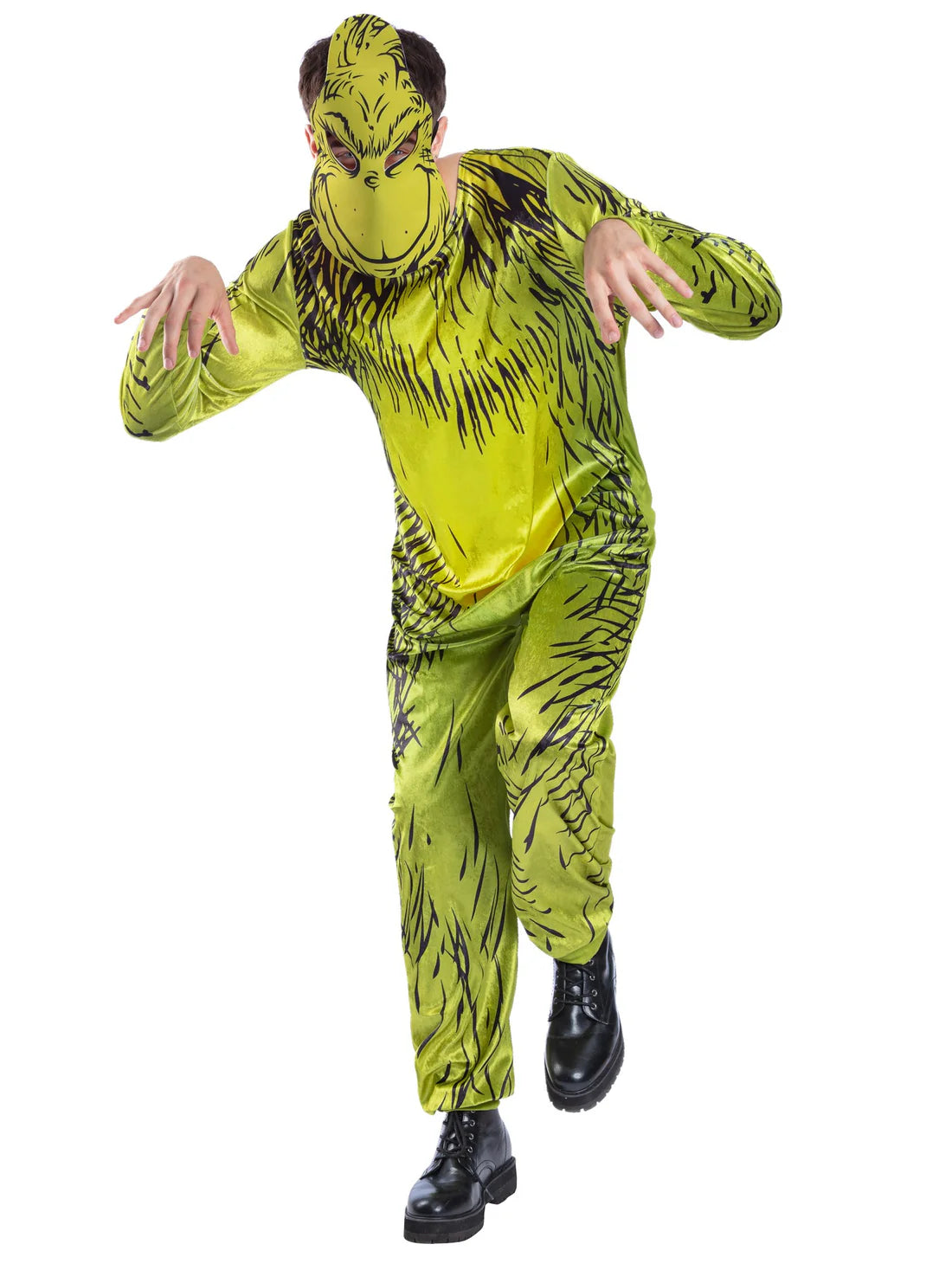 Dr Seuss The Grinch Costume for Men 3