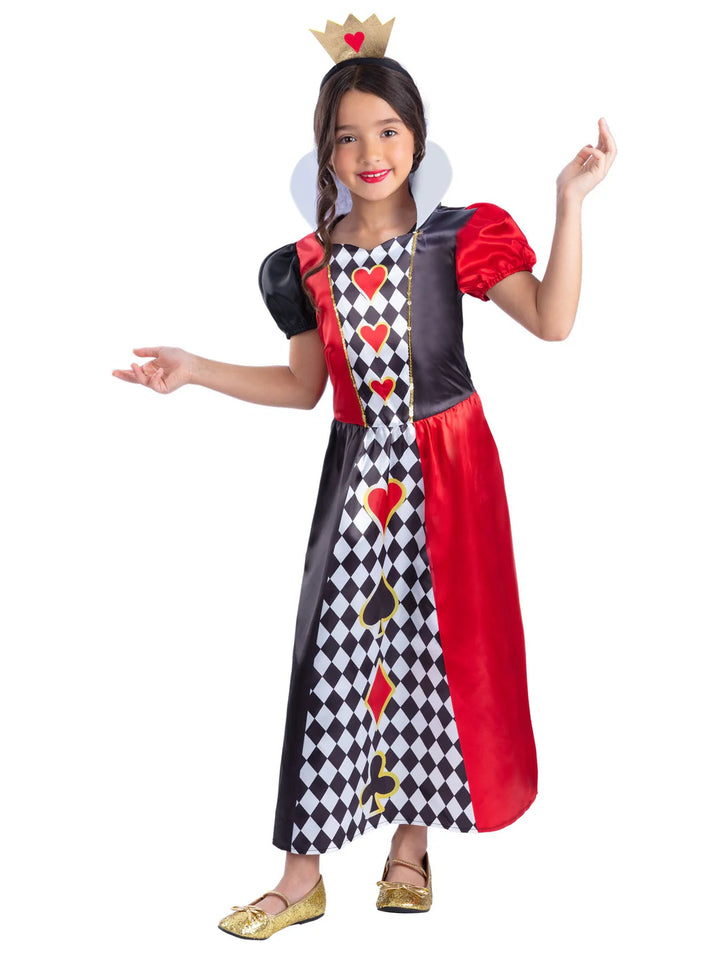 Queen of Hearts Costume Alice in Wonderland Dress