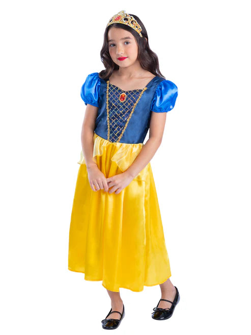 Snow White Princess Costume Dress for Girls 1