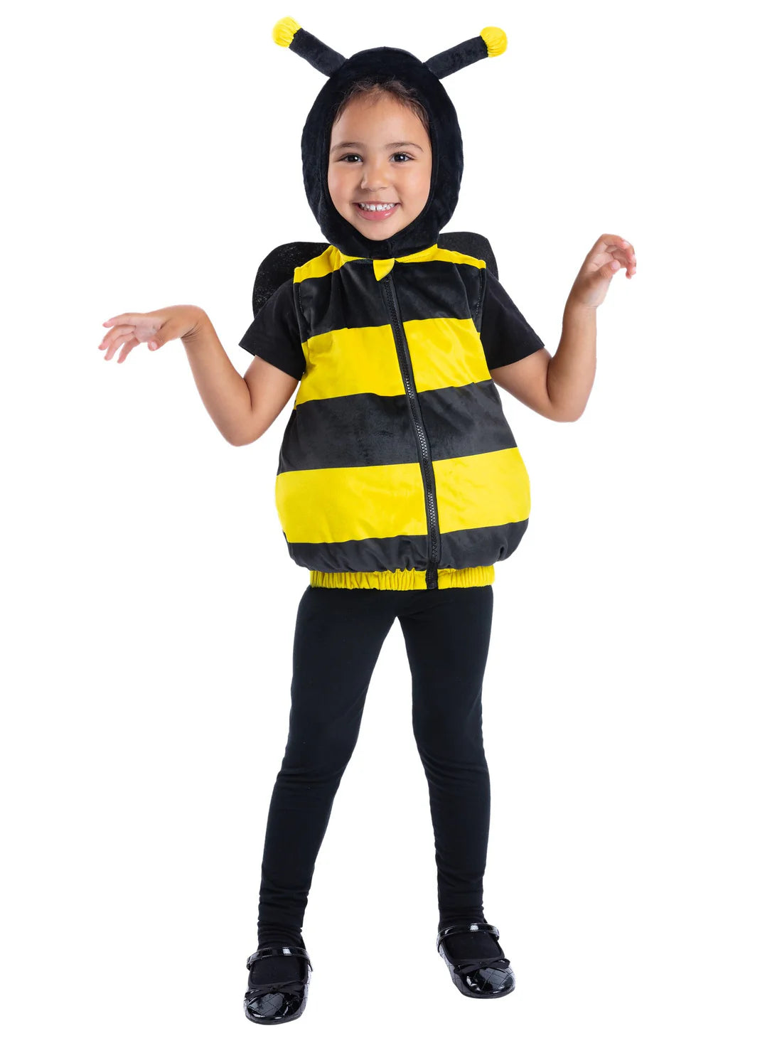 Bumblebee Costume with Wings and Hood 2