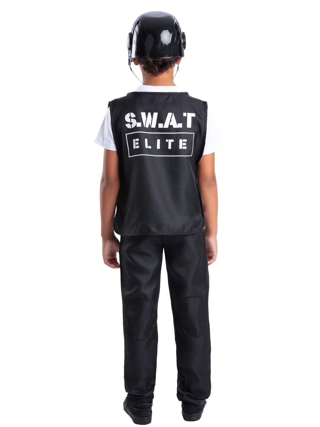 Swat Costume with Vest Hat and 4 Piece Toy Set 4