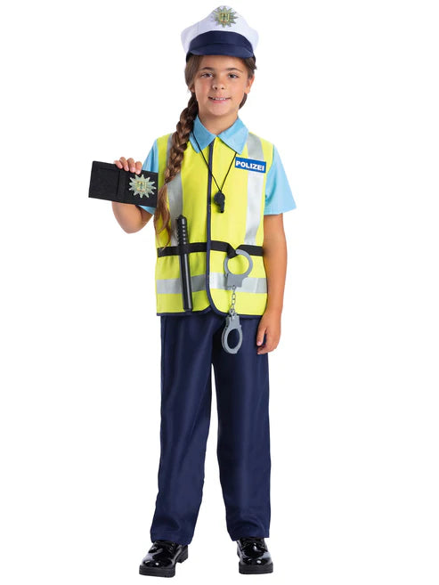 German Polizei Kit with Top Mock Vest Hat 1