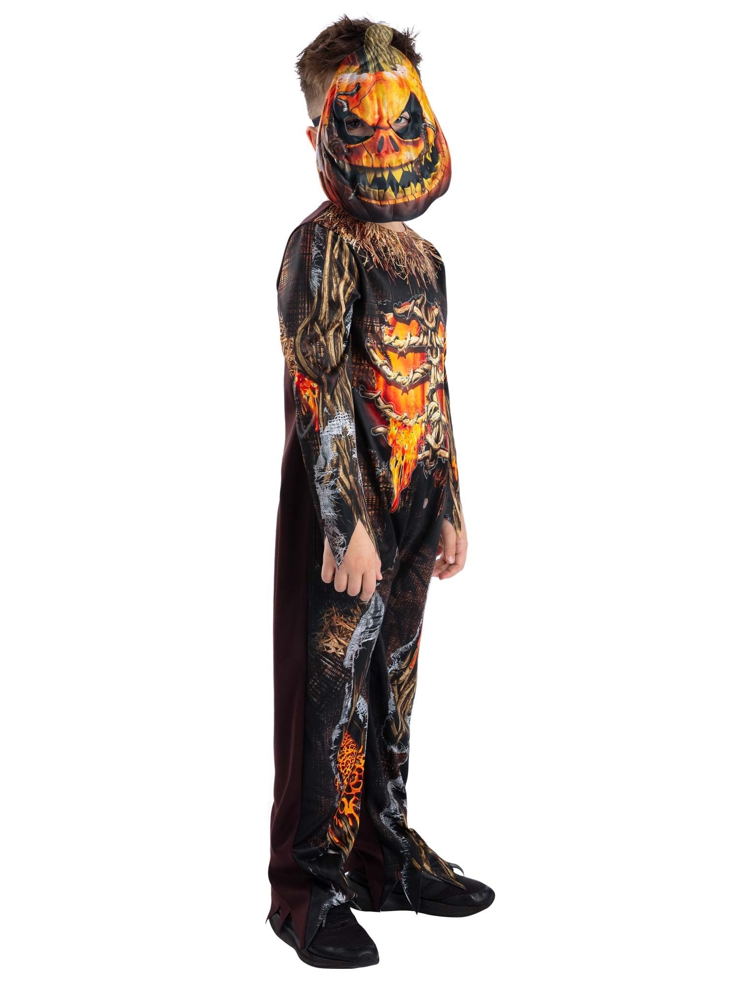 Evil Pumpkin Costume for Kids 2