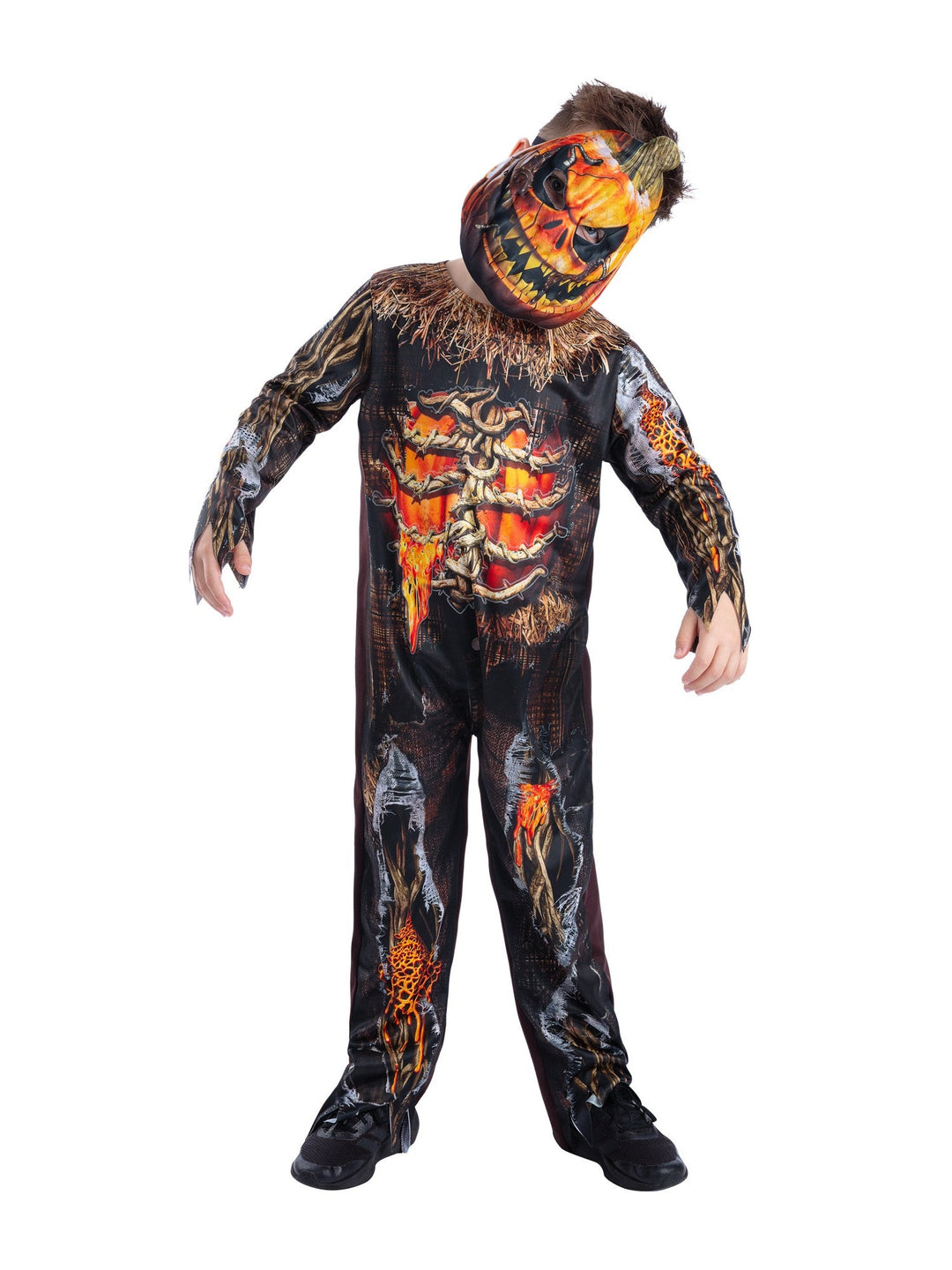 Evil Pumpkin Costume for Kids