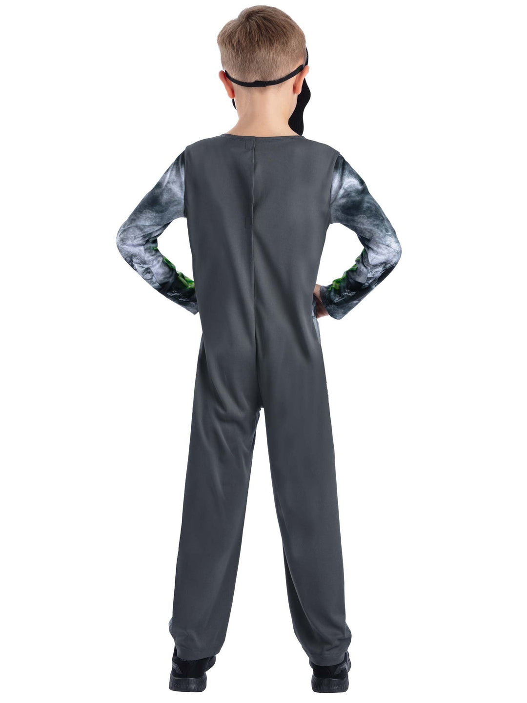 Glow Skeleton Costume with Mask for Kids