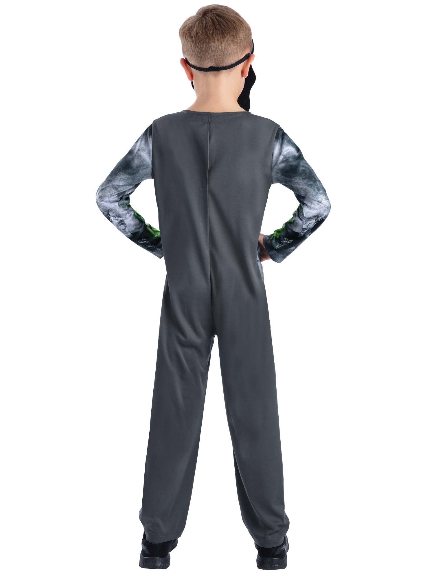 Glow Skeleton Costume with Mask for Kids 2