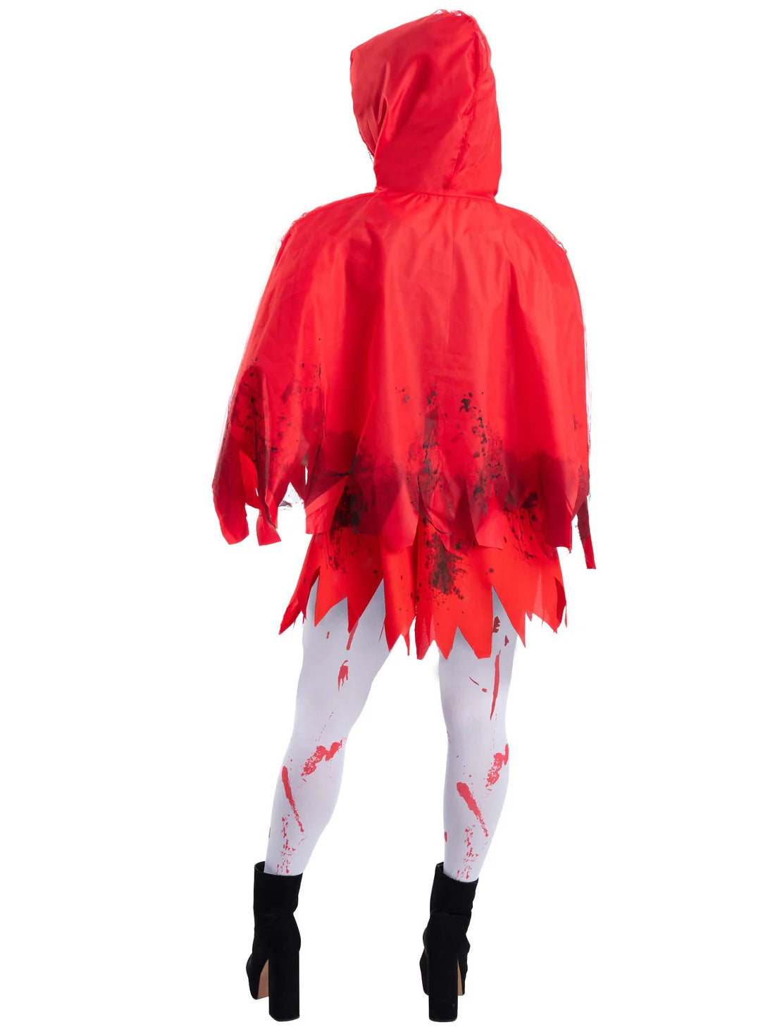 Zombie Red Riding Hood Costume Dress 3