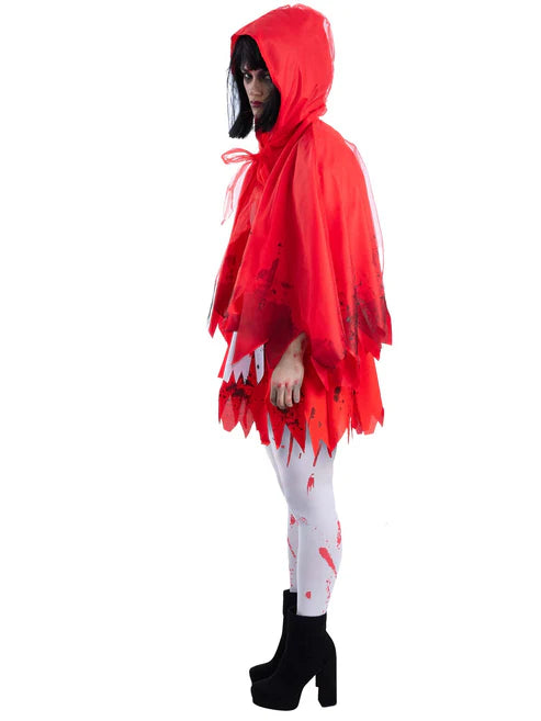 Zombie Red Riding Hood Costume Dress 4