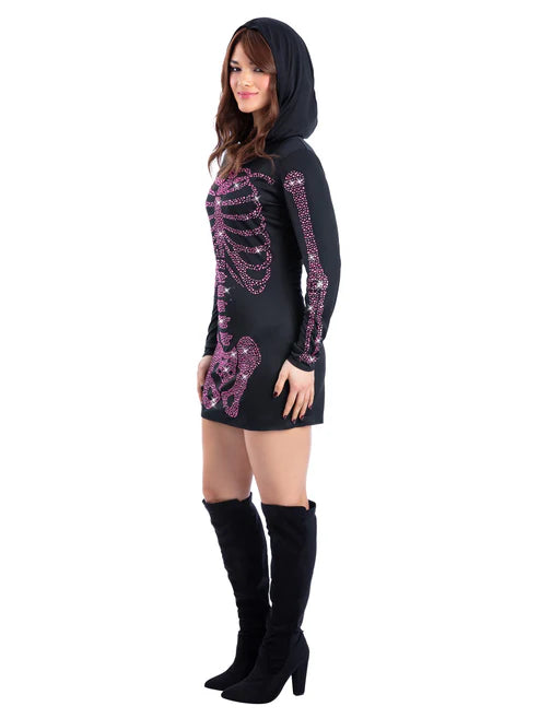 Fever Rhinestone Skeleton Costume 4