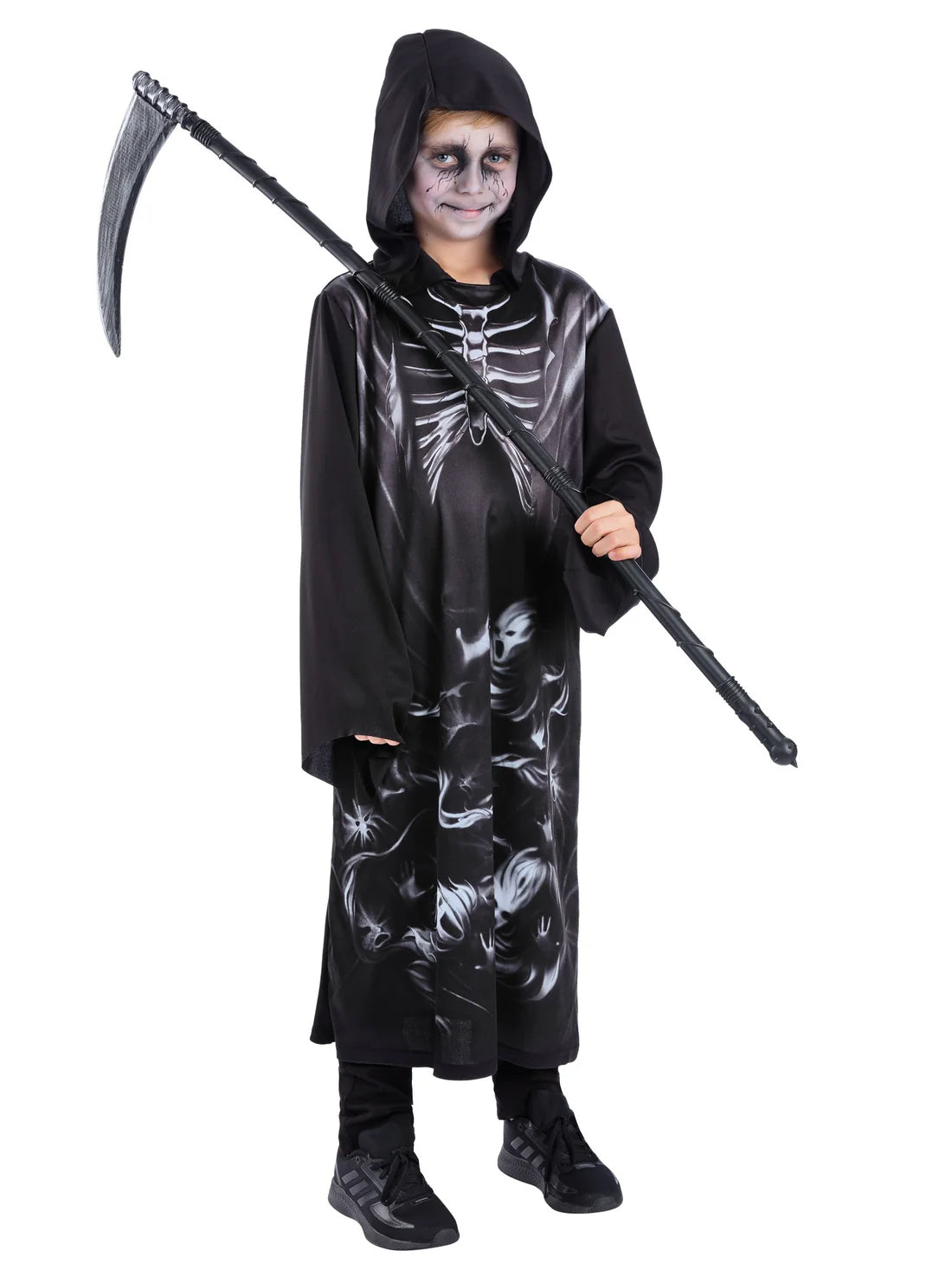 Screaming Reaper Costume for Kids 2