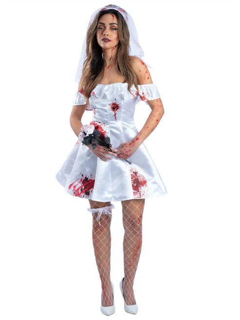 Fever Bloody Bride Costume 1