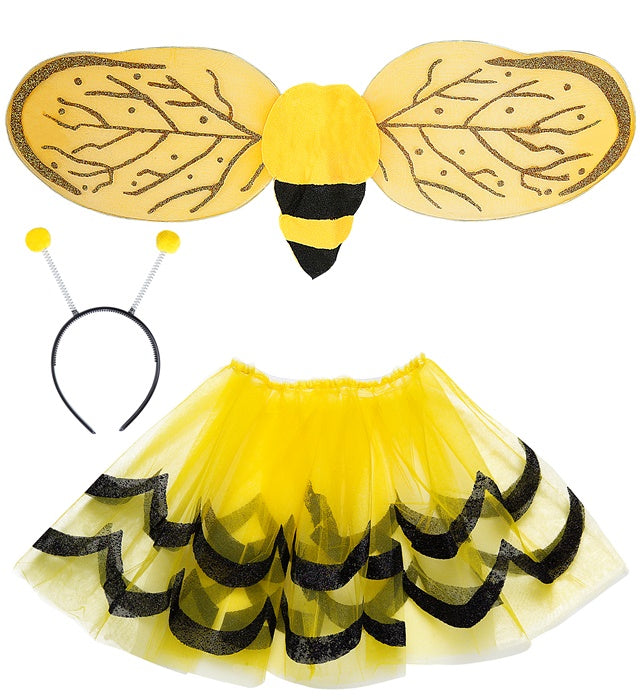 Bee Dress-Up Set  Tutu, Wings, Antennas 