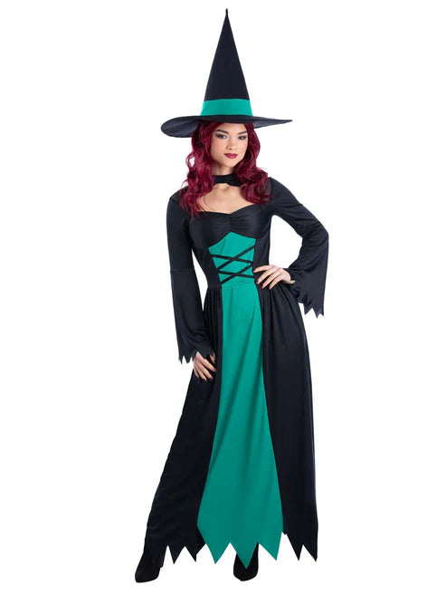 Bewitched Costume Green Dress and Hat 1