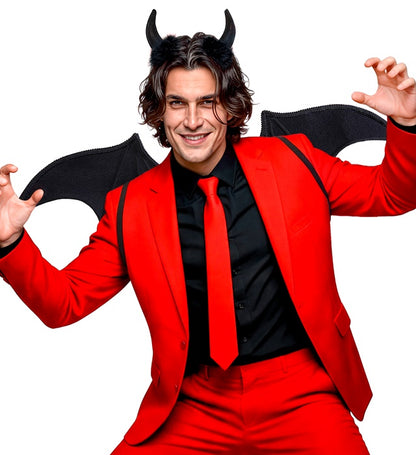 Black Devil Dress-Up Set  Wings, Horns 