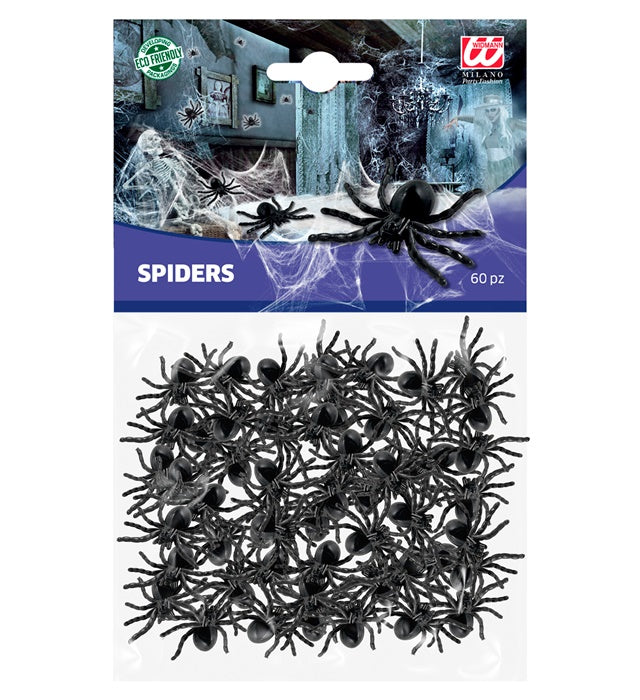 Set Of 60 Spiders