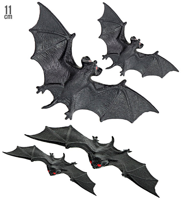 Set Of 4 Bats 11 Cm