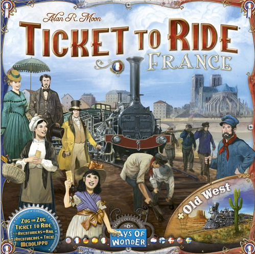 Ticket To Ride Map Collection Volume 6 France & Old West Map Expansions 4