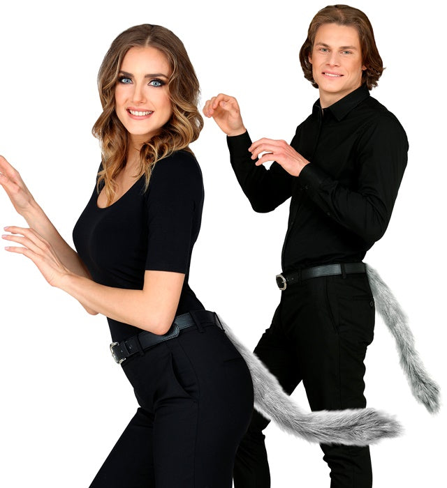Bendable Plush Wolf Tail