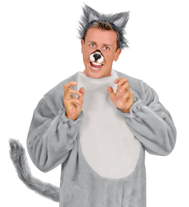 Bendable Plush Wolf Tail