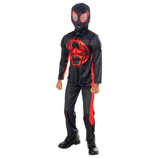 Spider-Man Miles Morales Kids Muscle Costume Into the Spiderverse 1