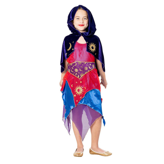 Sorceress Costume Girls Halloween Gypsy Witch 1