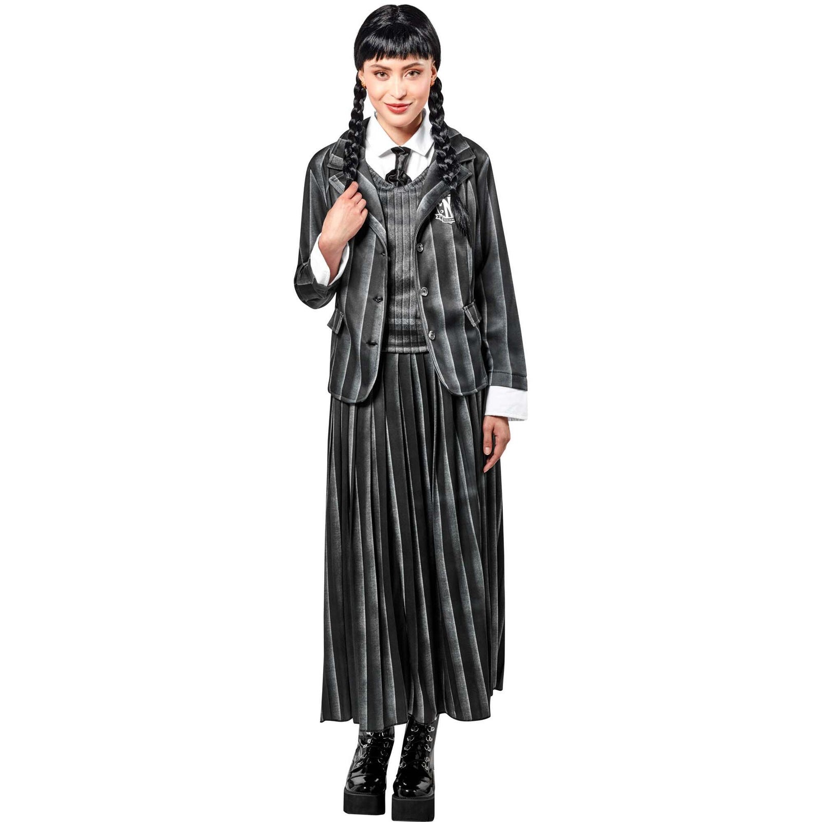 Wednesday Addams Costume Nevermore School Uniform 1