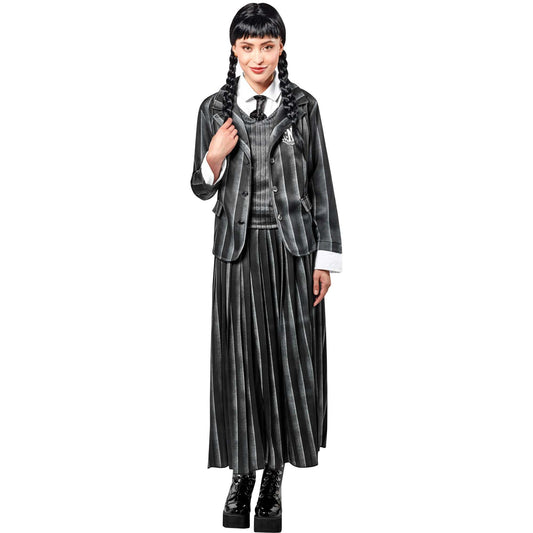 Wednesday Addams Costume Nevermore School Uniform 1