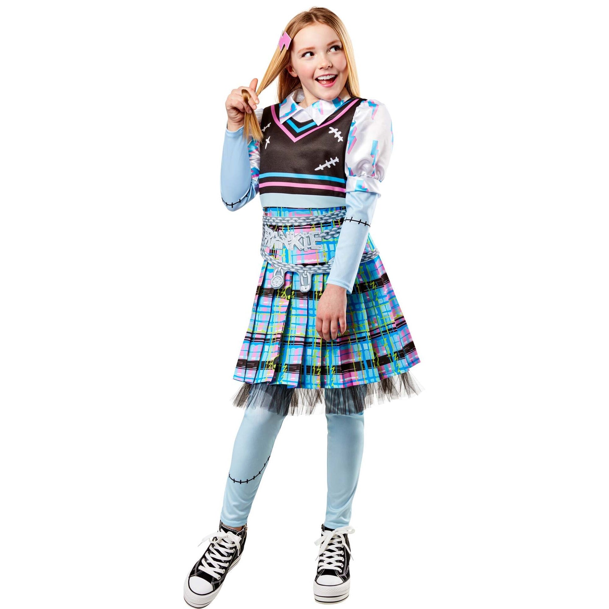 Frankie Stein Child Costume Monster High Deluxe 1